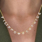 Collar personalizado con iniciales - Moroveta
