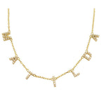Collar personalizado con iniciales - Moroveta
