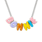 Collar personalizado con nombre en letras burbuja - Moroveta