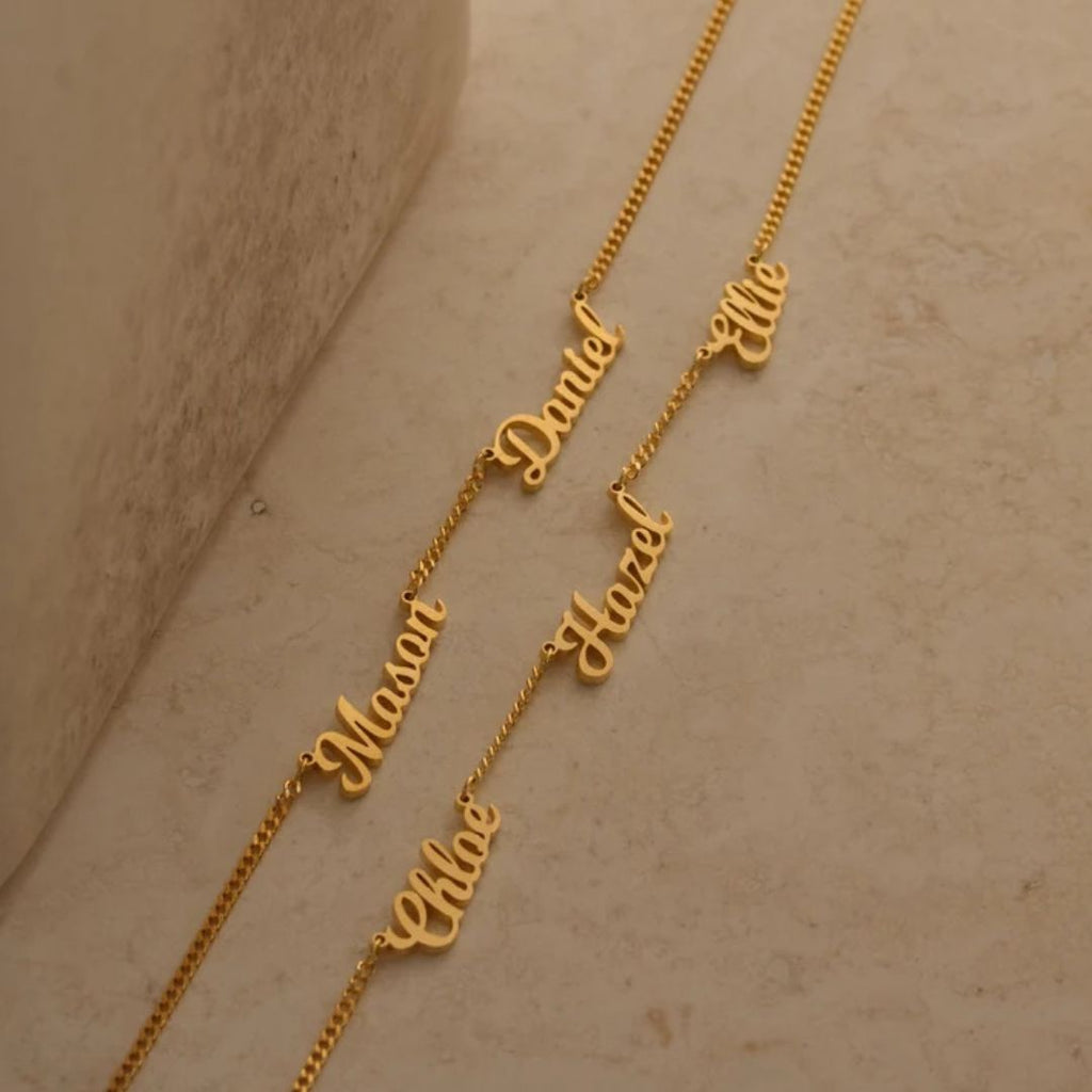 Collar personalizado con nombres - Moroveta