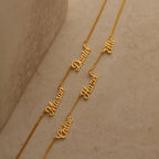 Collar personalizado con nombres - Moroveta