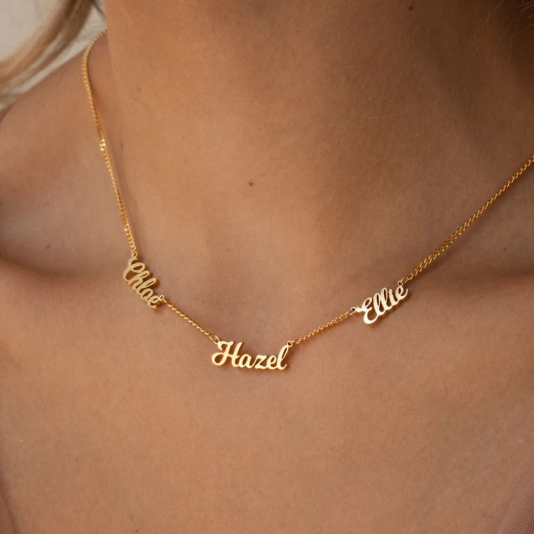 Collar personalizado con nombres - Moroveta