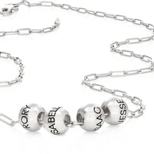 Cargar imagen en el visor de la galería, Collar personalizado con nombres - Moroveta