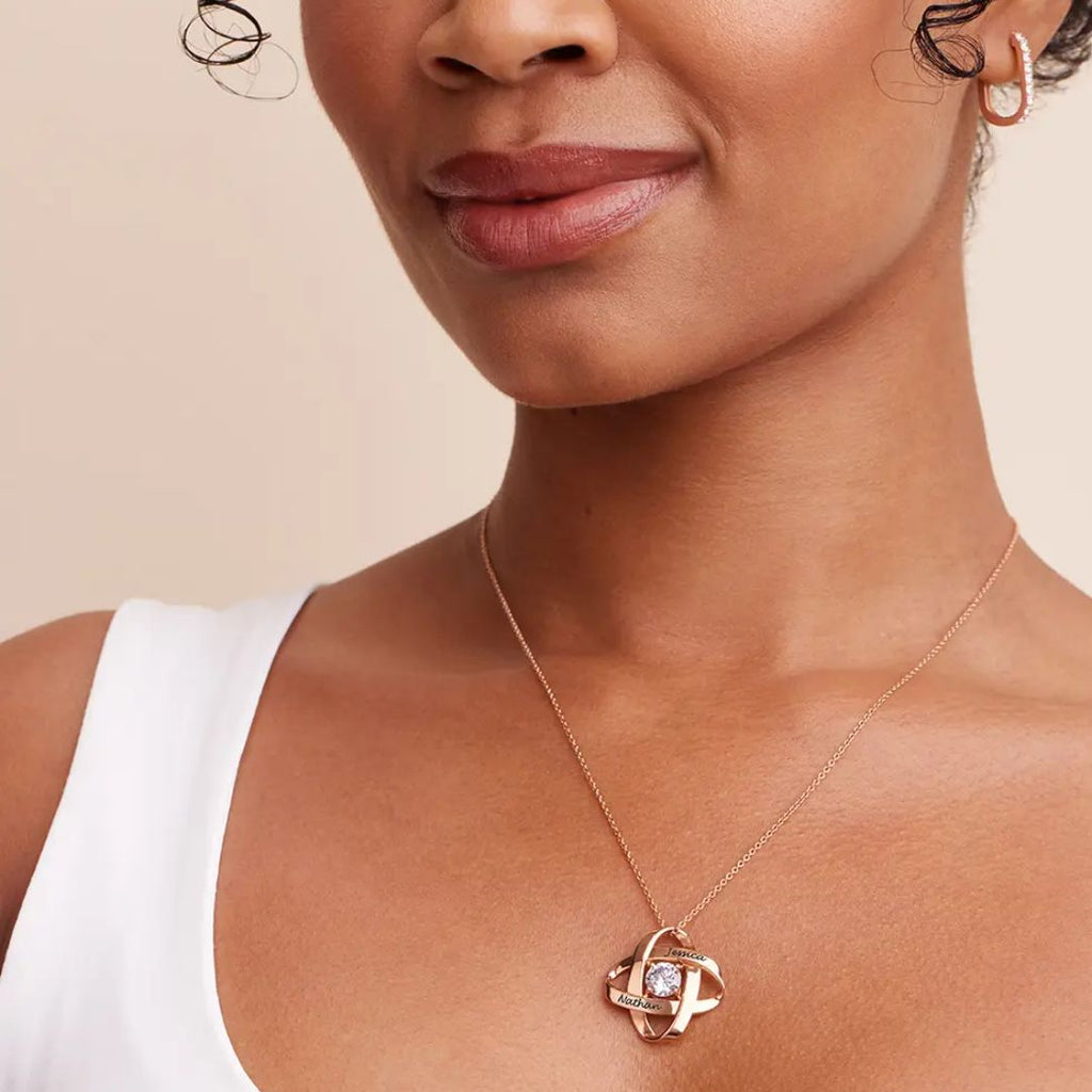 Collar personalizado con nombres de familia - Moroveta
