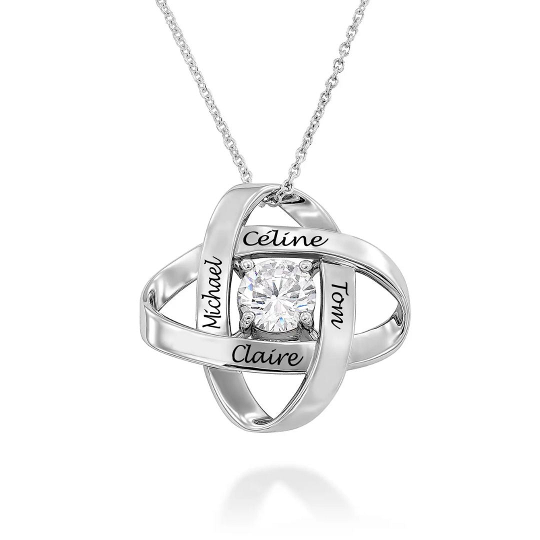 Collar personalizado con nombres de familia - Moroveta