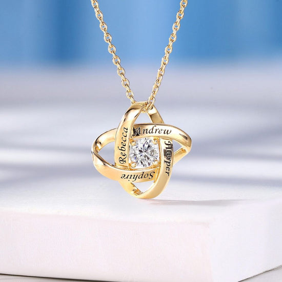 Collar personalizado con nombres de familia - Moroveta