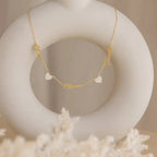 Collar personalizado con nombres en forma de corazón - Moroveta