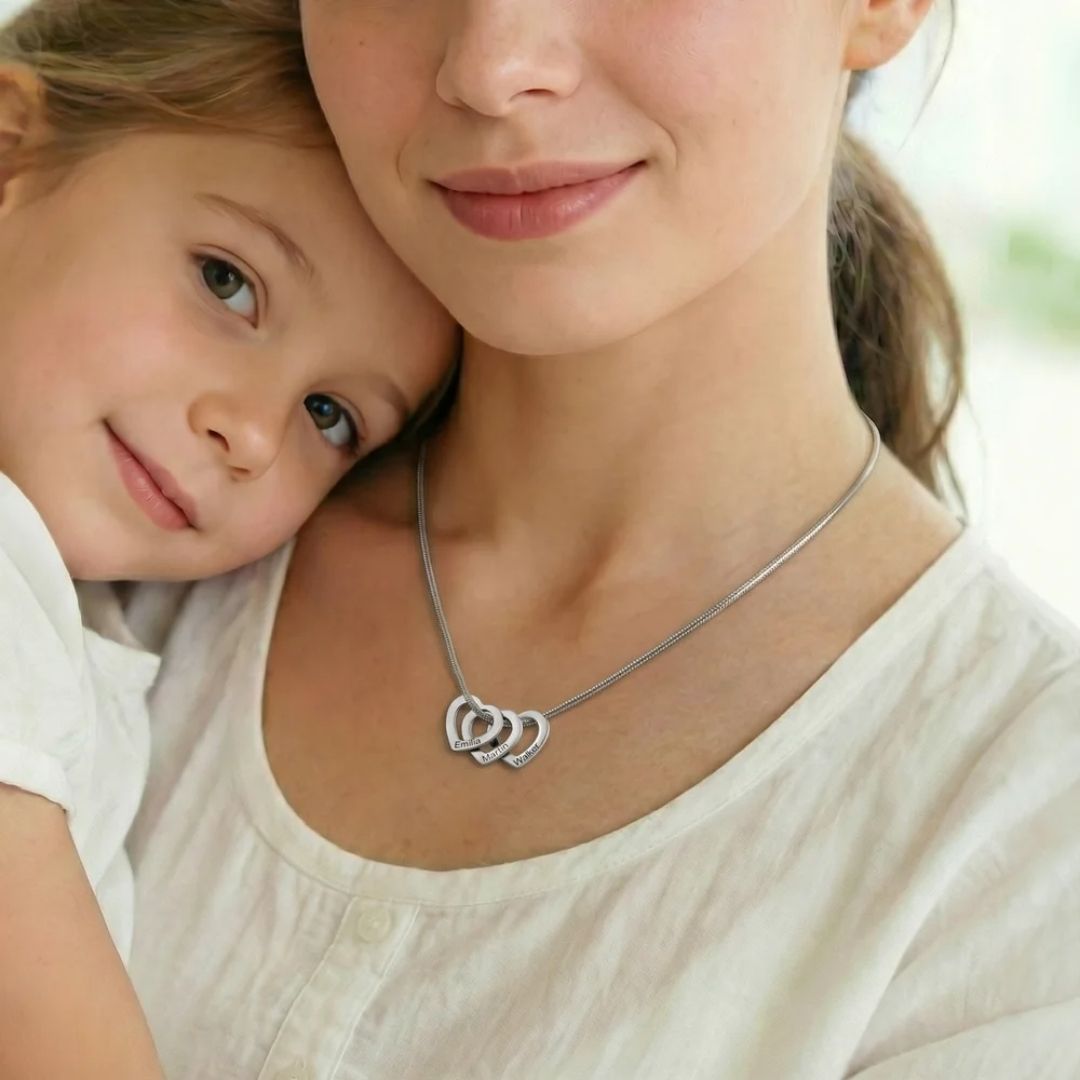 Collar personalizado Corazón de Mamá - Moroveta