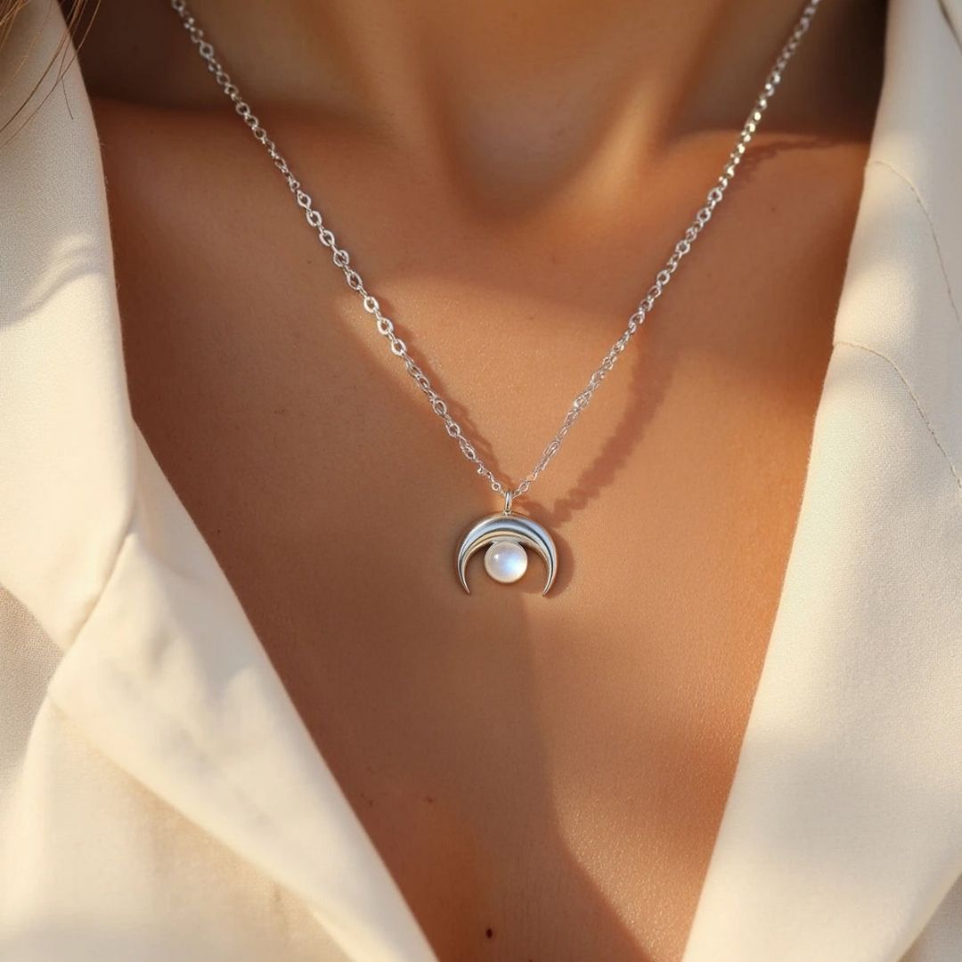 Collar Piedra de Luna - Moroveta