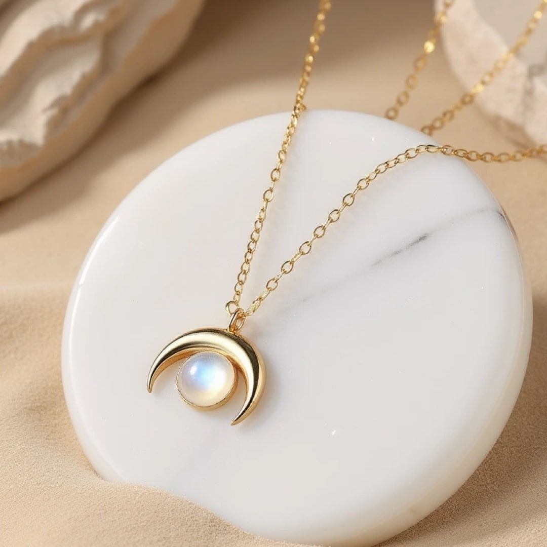 Collar Piedra de Luna - Moroveta
