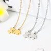 Collar piezas de rompecabezas unidas - Moroveta