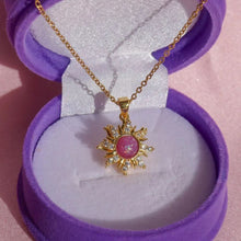 Cargar imagen en el visor de la galería, Collar Rapunzel de Sol Giratorio - Moroveta