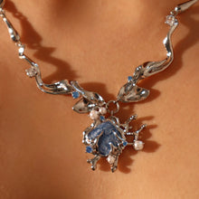 Cargar imagen en el visor de la galería, Collar Sirena Azul - Moroveta