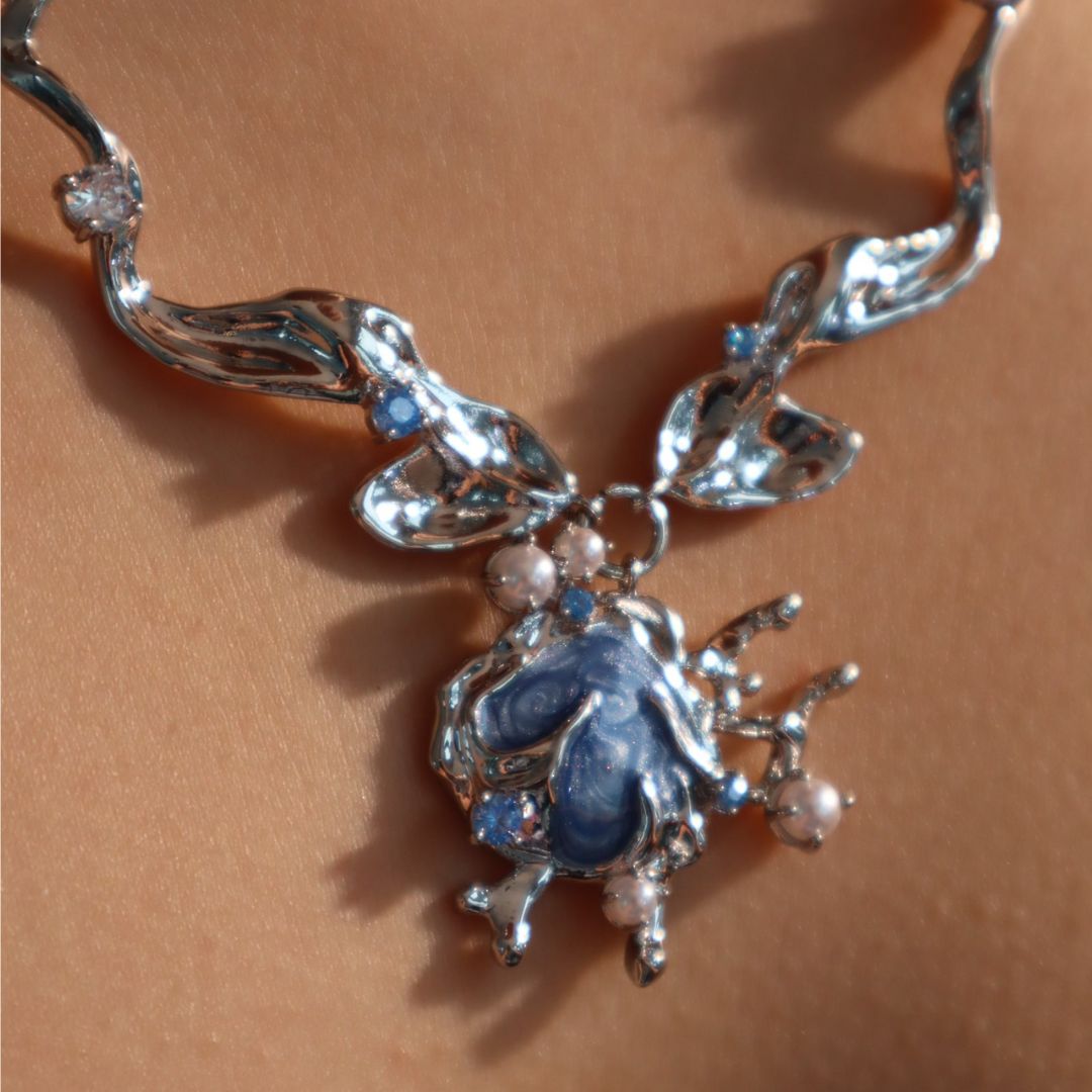 Collar Sirena Azul - Moroveta