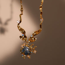 Cargar imagen en el visor de la galería, Collar Sirena Azul - Moroveta
