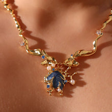 Cargar imagen en el visor de la galería, Collar Sirena Azul - Moroveta