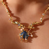 Collar Sirena Azul - Moroveta