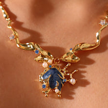 Cargar imagen en el visor de la galería, Collar Sirena Azul - Moroveta