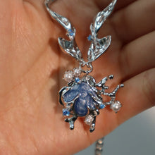 Cargar imagen en el visor de la galería, Collar Sirena Azul - Moroveta
