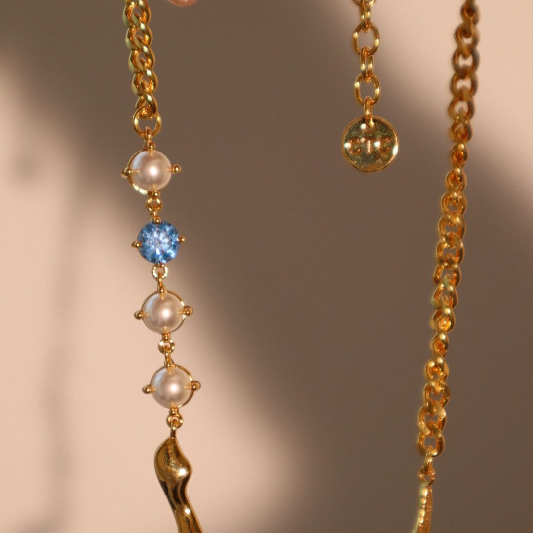 Collar Sirena Azul - Moroveta