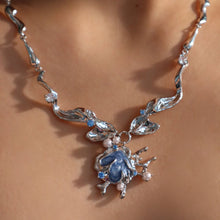 Cargar imagen en el visor de la galería, Collar Sirena Azul - Moroveta