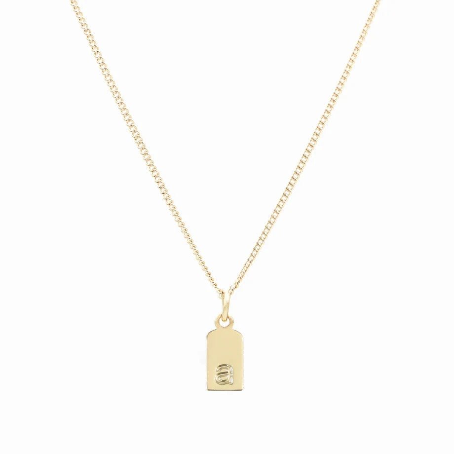 Collar tags y piedra de nacimiento - Moroveta