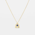Collar tags y piedra de nacimiento - Moroveta