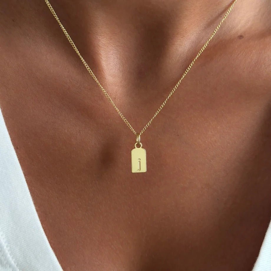 Collar tags y piedra de nacimiento - Moroveta