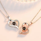 Collar "Te amo" en 100 idiomas con Caja - Moroveta
