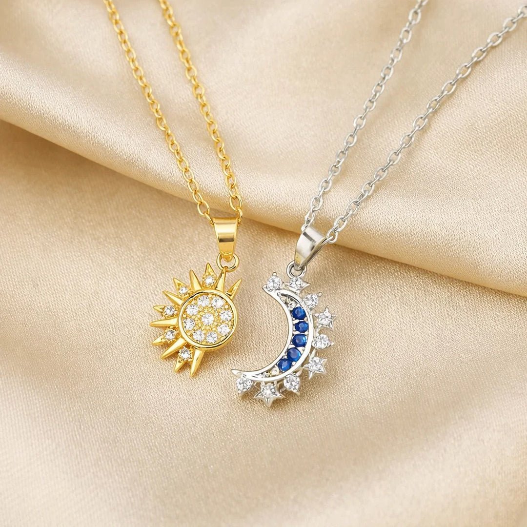 Collares magnéticos Sol y Luna - Moroveta