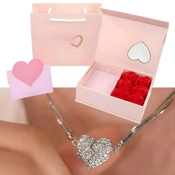 Conjunto de regalo collar magnético Love - Moroveta