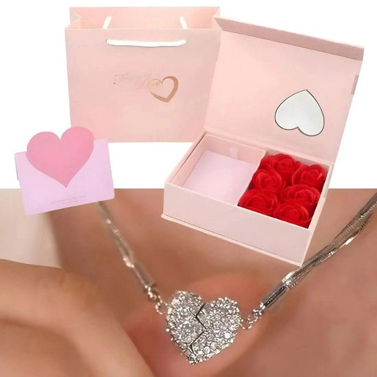 Conjunto de regalo collar magnético Love - Moroveta