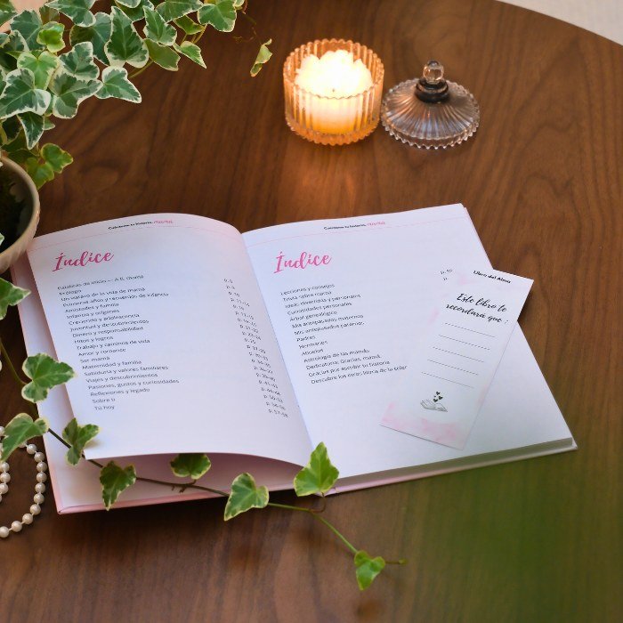 Diario guiado – Cuéntame tu historia, Mamá - Moroveta