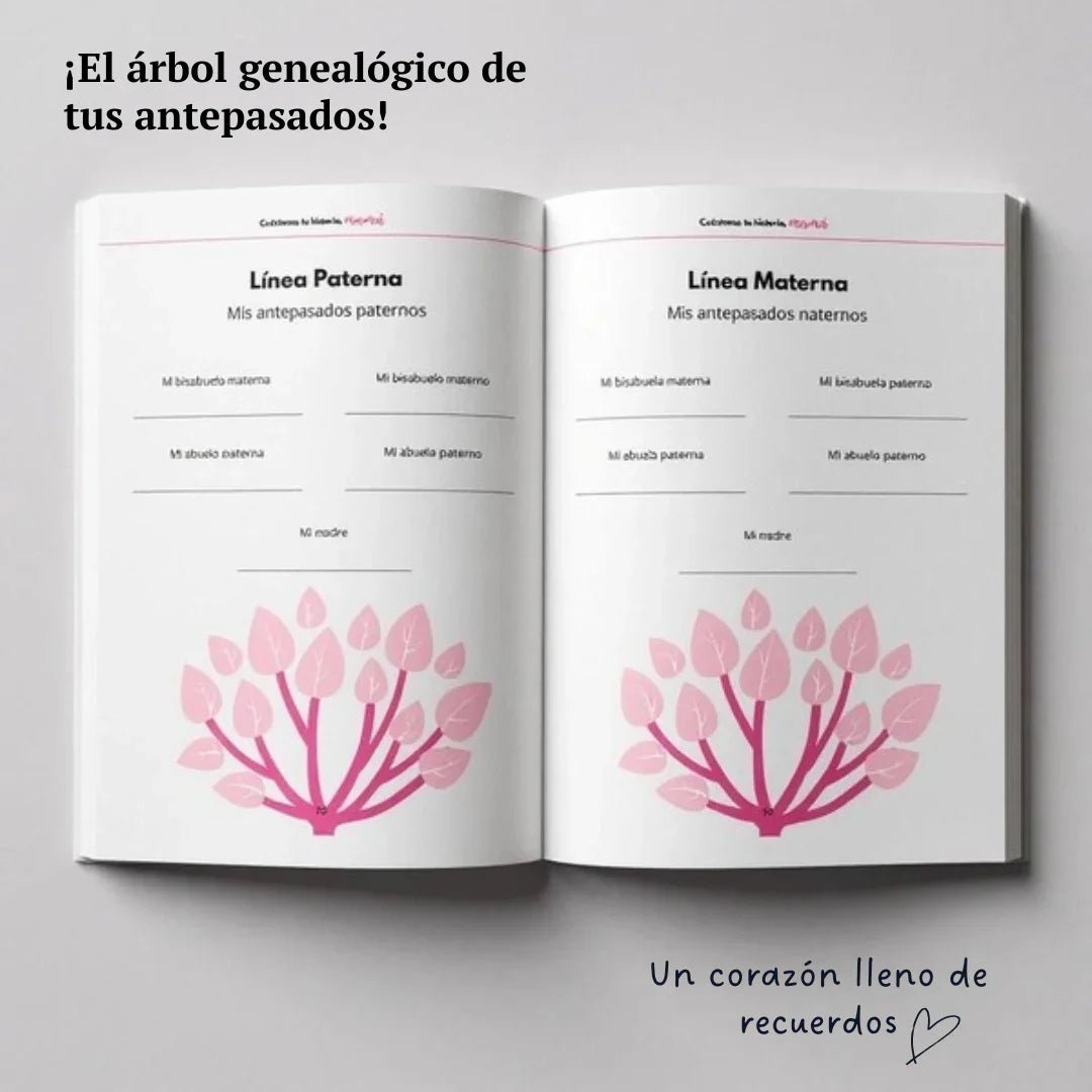 Diario guiado – Cuéntame tu historia, Mamá - Moroveta