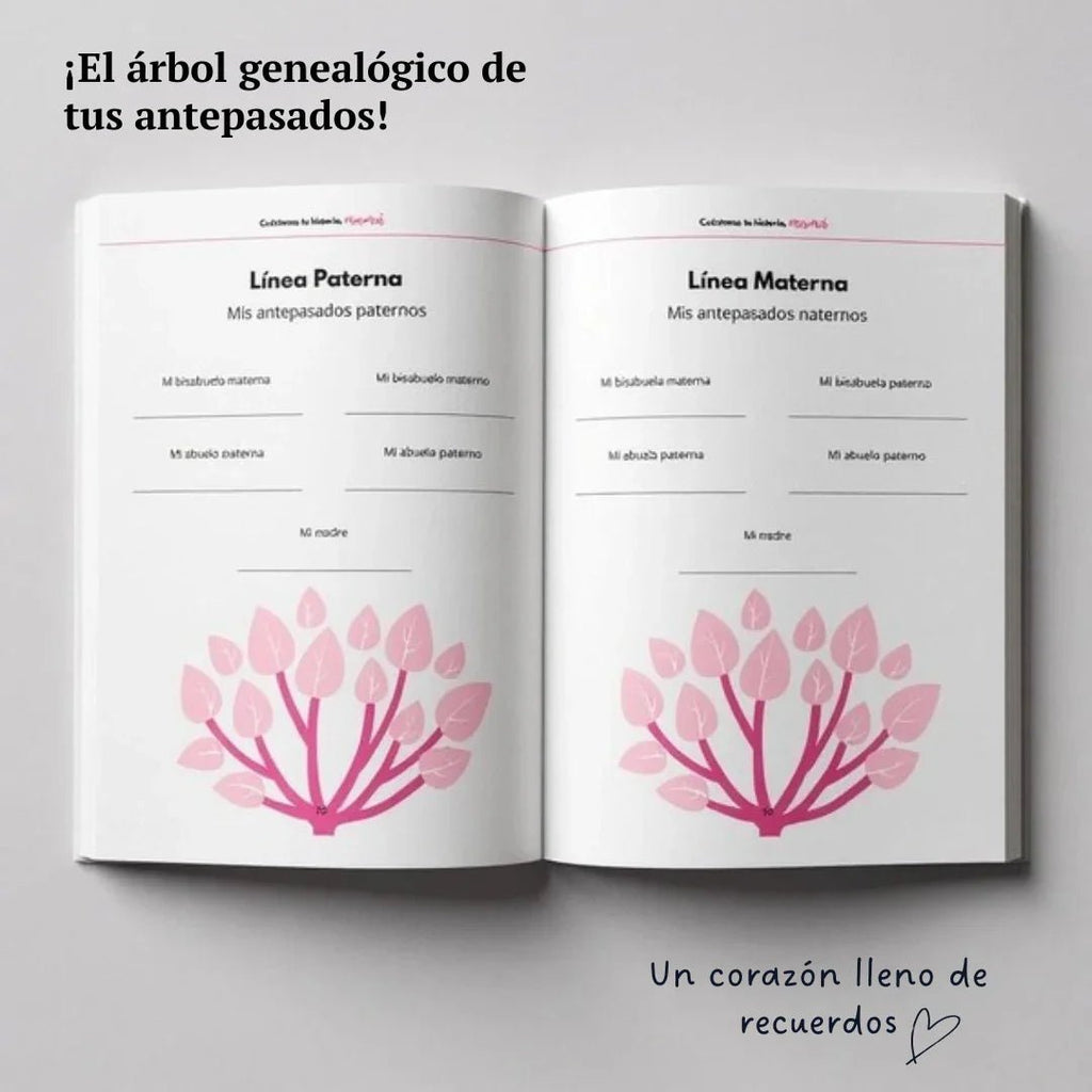Diario guiado – Cuéntame tu historia, Mamá - Moroveta