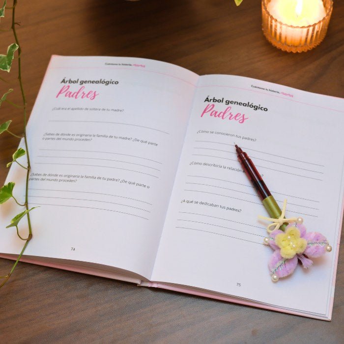 Diario guiado – Cuéntame tu historia, Mamá - Moroveta