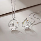 Dúo de collares del Principito y Zorro - Moroveta