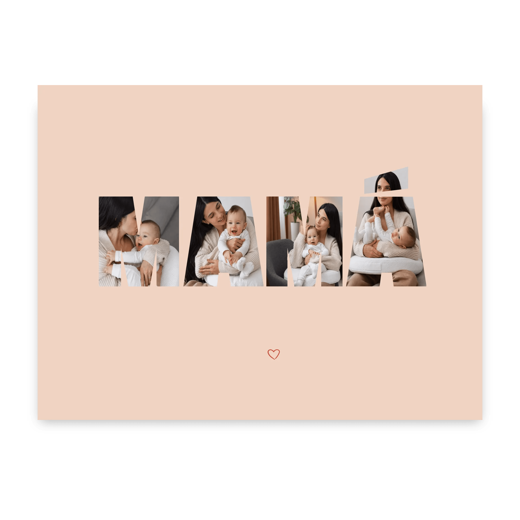 Feliz día Mamá - Lienzo personalizado - Moroveta