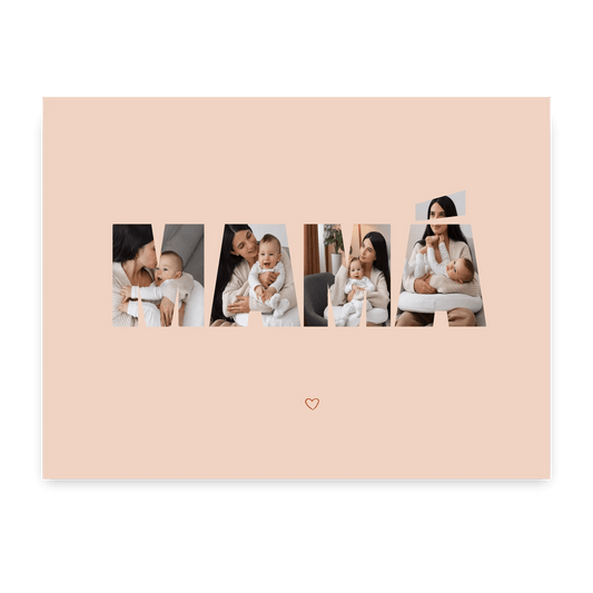 Feliz día Mamá - Lienzo personalizado - Moroveta