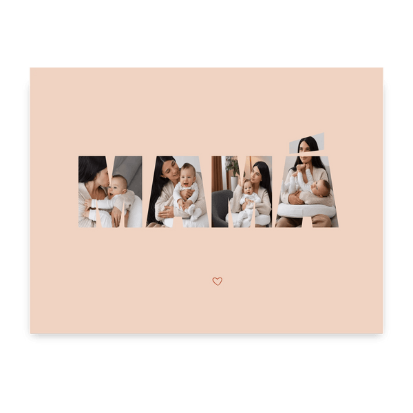 Feliz día Mamá - Lienzo personalizado - Moroveta