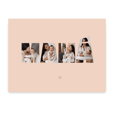 Feliz día Mamá - Lienzo personalizado - Moroveta