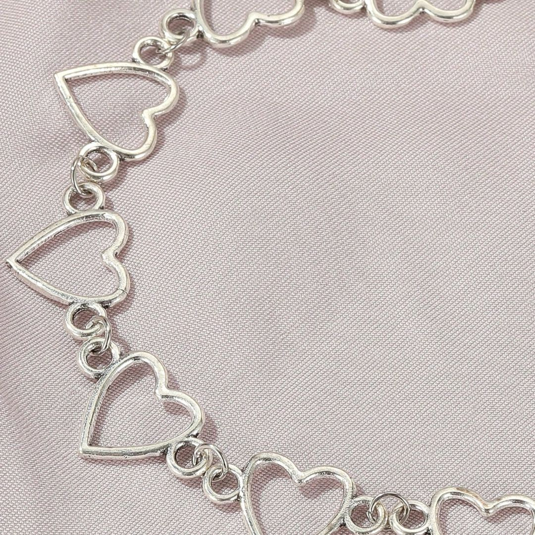 Gargantilla de corazones - Moroveta