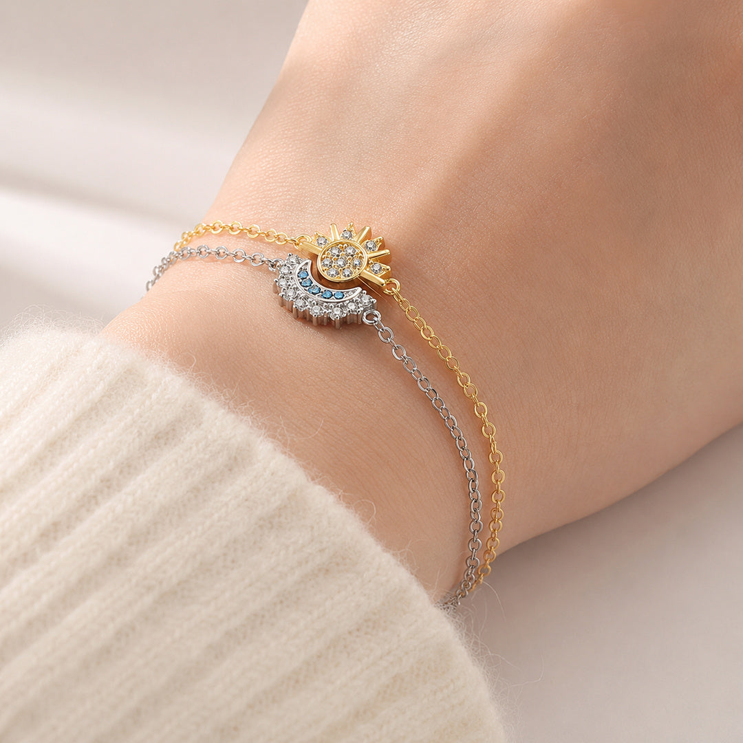 Pulseras magnéticas Sol y Luna