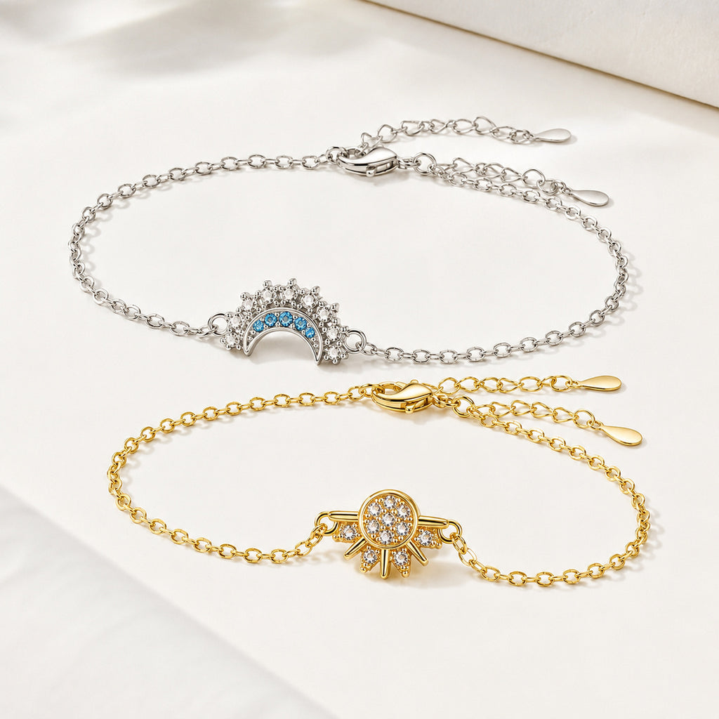Pulseras magnéticas Sol y Luna