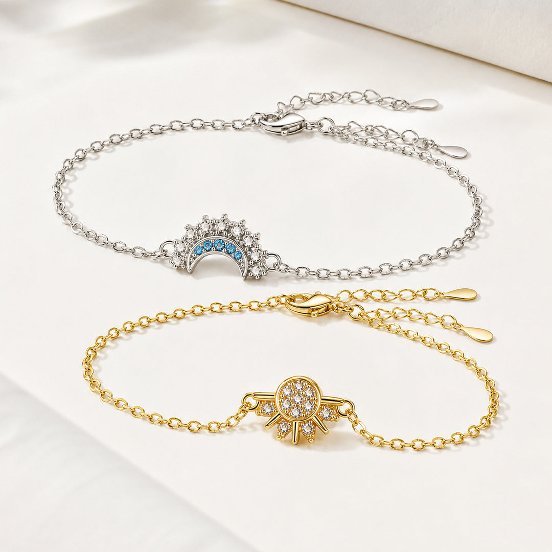 Pulseras magnéticas Sol y Luna