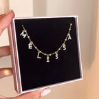 Collar personalizado con iniciales