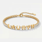 Pulsera tennis personalizada con nombre