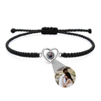 Pulsera corazón personalizada con foto