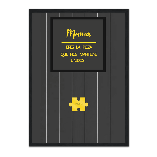 Letrero personalizado para el Día de la Madre - Moroveta