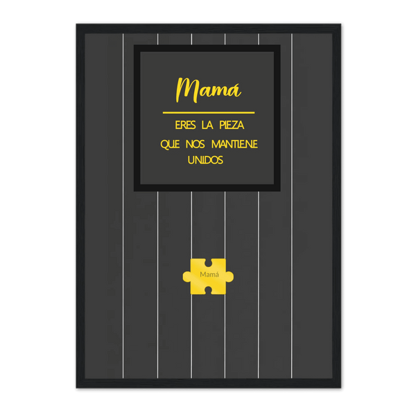 Letrero personalizado para el Día de la Madre - Moroveta
